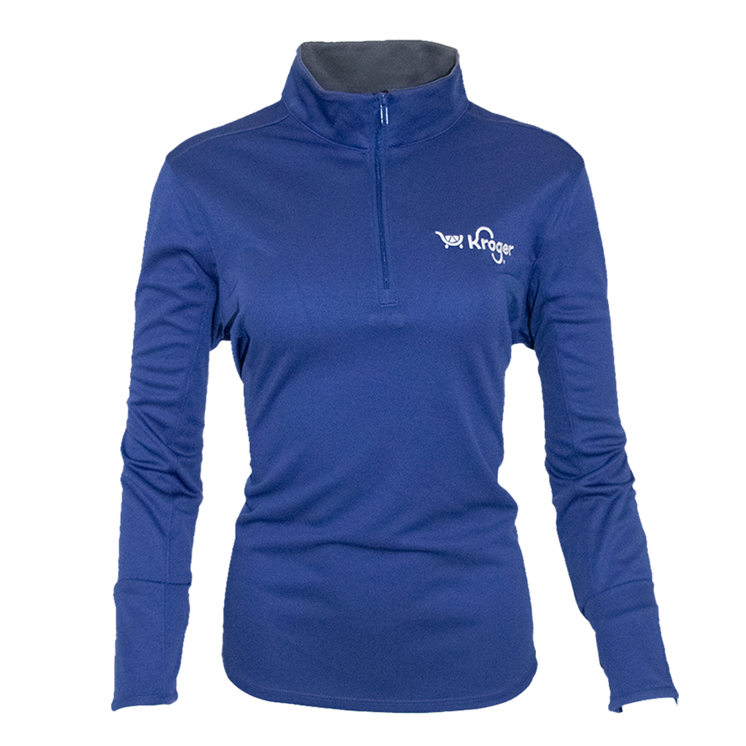 Silk Touch 1/4 Zip (Womens) Kroger Heartbeats